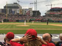 nationals park section 128 home of washington nationals