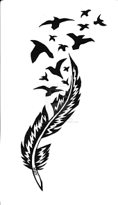 Birds Of The Same Feather Flock Together Meaning My Tribal Design By Vermillion Ravyn On Deviantart Ideias De Tatuagens Tatuagens