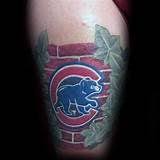 Do i get a simple outline or fill in all the details? 13 Cubs Tattoos Ideas Cubs Tattoo Chicago Cubs Tattoo Cubs