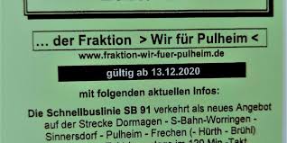 Jump to navigation jump to search. Sinnersdorf Fahrplan 2020 2021 Mit Neuer Schnellbuslinie Antenne Pulheim