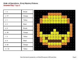 Printable, and download it for your computer. Order Of Operations Color By Number Math Emoji Mystery Pictures