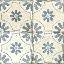 964 600 361 _ f. Fliesen Motivfliese Peronda Fs Blume Blue 45x45 Matt Blau Fliesen Online Kaufen