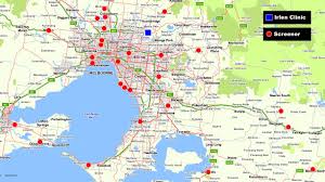 Karte von melbourne, australien googlekarte. Greater Melbourne Karte Karte Von Greater Melbourne Australien