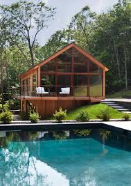 Hudson Woods Par Lang Architecture Journal Du Design Maison Bois Chalet Contemporain Maison Contemporaine