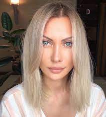 Cool blond shades (like platinum and baby blond) are great on porcelain skin,. The Best Hair Color For Blue Eyes To Flatter Your Complexion Hair Adviser