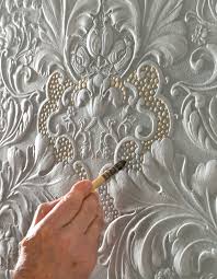 Compatible with a variety of paints. Paintable Wallpaper Creating Dimension Salvabrani Paintable Wallpaper Wall Murals Diy Embossed Wallpaper