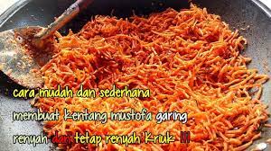 Cara Membuat Kentang Mustofa Renyah Sambal Goreng Kentang Balado Kering Kriuk Resep Masakan Indonesia Indonesian Kentang Resep Masakan Masakan Indonesia