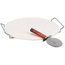 12 Heavy Duty Oven Round Pizza Stone With Wire Rack Beige Check Out The Image By Visiting The Link Pizza Stone Steel Racks Wire Racks