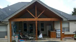 How Did You Tie In The Side Of That Above Gable To The Existing Hip Roof Description From Parkerrenovations Blogspo Covered Patio Cost House Roof Porch Design
