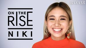 This morning it was mcdonalds & 2019 was a cool yr for me so. Niki Talks Opening For Taylor Swift Growing Up On Youtube On The Rise Harper S Bazaar Youtube