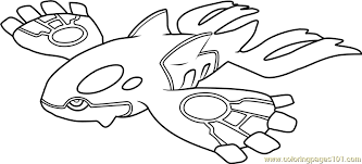 Pokemon has brought us many strange and unusual characters that kids love to color. Kyogre Pokemon Coloring Page For Kids Free Pokemon Printable Coloring Pages Online For Kids Coloringpages101 Com Coloring Pages For Kids