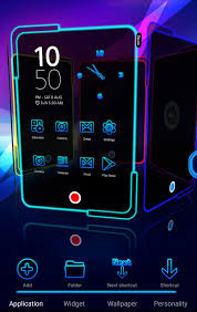 Alien 3d next launcher theme es un personalization aplicación para android. Next Launcher Theme Neon Blue For Android Apk Download