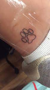 Cat Paw Print Tattoo Cat Paw Print Tattoo Cat Paw Print Paw Print Tattoo