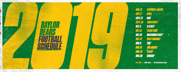 You can get the best discount of up to 50% off. Football 2019 Schedule Announced Baylor University Athletics