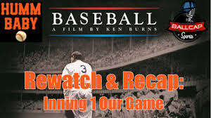 Baseball is a 1994 american television documentary miniseries created by ken burns about the game of baseball. Ken Burns Baseball Inning 2 Game Rewatch And Recap With Ballcap Sports Youtube