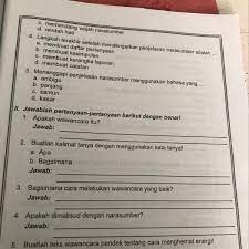 Maybe you would like to learn more about one of these? Buatlah Teks Wawancara Pendek Tentang Cara Menghemat Energi Masnurul