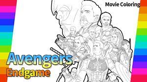 Marvel Avengers End Game The Movie Poster Draw Super Hero Drawing Drawing Superheroes Avengers Coloring Pages Superhero Coloring Pages