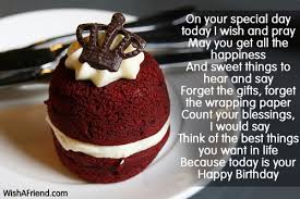 Blessing prayer happy birthday wishes for brother. On Your Special Day Today I Birthday Wishes For Brother