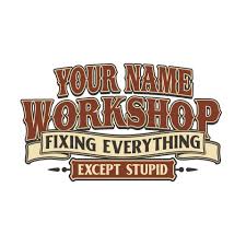 Personalized and Custom Workshop T-Shirts, Signs, & More