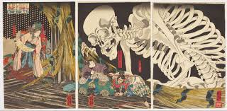 Mitsukuni Defying The Skeleton Spectre Invoked By Princess Takiyasha Mitsukuni Defying The Skeleton Spectre Invoked By Princess Takiyasha In 2020 Japanese Artists Japanese Art Kuniyoshi