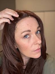 Stunning Medium Reddish Brown long layered Synthetic Lace Part Wig GLP011