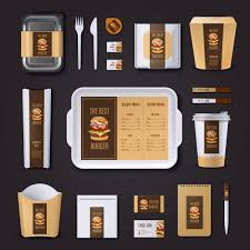 Download Burger Bar Corporate Identity Of Packaging Stationery And Business Cards For Free Em 2020 Identidade Corporativa Cartao De Visita Embalagens