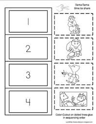 Llama llama has to stay. how was it like leaving your parents for the first day of school? Llama Llama Time To Share Sequence Craft Llama Friendship Theme Language Arts Lesson Plans