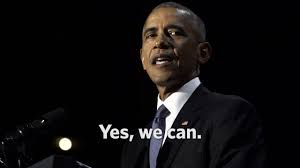 The Final Minutes of President Obama's Farewell Address: Yes, we can. -  YouTube