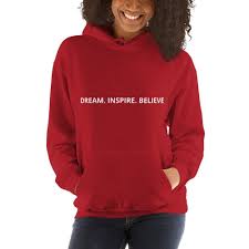 Dream Inspire Believe Unisex Hoodie Slogan Hoodie Mens Etsy Sweatshirts Entrepreneur Hoodie Unisex Hoodies