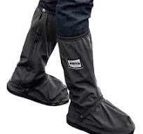 Black Waterproof Rain Boot (over shoe)