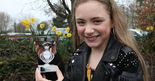 The Bethesda schoolgirl was nominated for the North Wales Chronicle prize  after spending her tenth birthday raising money for Ysbyty Gwynedd's  Special Care Baby Unit