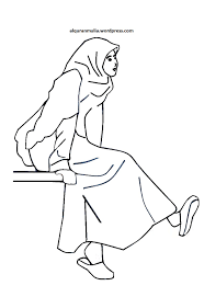 25 sketsa gambar kartun islam tutorial sketsa muslimah untuk pemula youtube 50 gambar kartun lucu imut dan menggemaskan terb di 2020 kartun lucu cara melukis kartun. Mewarnai Gambar Kartun Anak Muslimah 30 Alqur Anmulia