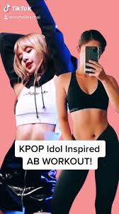 Kpop Idol Ab Workout Video Celebrity Workout Abs Workout Girl Workout Routine