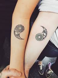 50 Mysterious Yin Yang Tattoo Designs Cuded Tattoos For Daughters Partner Tattoos Cute Matching Tattoos