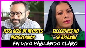 💥En vivo IESS: ALZA DE APORTES progresivos 💣 ELECCIONES no se aplazan.  Más videos en YouTube suscríbete:  https://www.youtube.com/watch?v=f84xrE7Ie5A