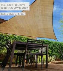 3 x 3 x 3 m / 118,11 x 118,11 x 118,11 zoll seillänge: Sonnensegel 3 6m Sonnenschutz Sonnendach Beschattung Dreieck Segel Garten Balkon Ebay