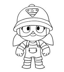 His name is lou and he is an ice cream robot. Brawl Stars Coloring Pages Print 350 New Images