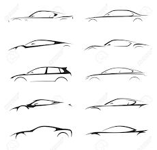 Concept Supercar Sports Car And Sedan Motor Vehicle Silhouette Royalty Free Cliparts Vectors A In 2020 Concept Cars Vintage Concept Car Design Future Concept Cars