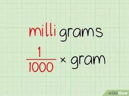 1 kilogram is equal to 1000000 milligram. How To Convert Grams To Milligrams 6 Steps With Pictures