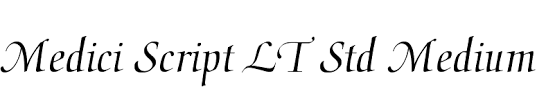 About the font medici script. Fontsmarket Com Download Medici Script Lt Std Medium Font For Free