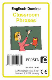 Now, ben has brought in something to show the class! Englisch Domino Classroom Phrases Persen