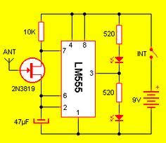 Detector De Electricidad Estatica Circuito Electronico Electronica Electricidad Y Electronica