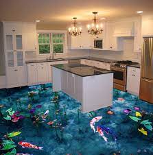 Check spelling or type a new query. 3d Epoxy Flooring For Kitchen Koi Fish Pond Theme Epoxy Floor 3d Epoxy Floor Flooring