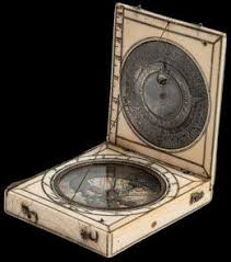 Bloud Cadran Solaire Ivoire Dieppe Deco Steampunk Instruments Cadran Solaire