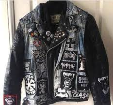 Pin By Ty On Battle Vests Jackets Battle Jacket Punk Jackets Punk Outfits