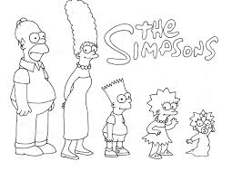 Desenho os simpsons é multado por episódio com bíblia. Desenhos Dos Simpsons Para Colorir 100 Imagens Para Imprimir