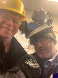 Dropping in for the shift change