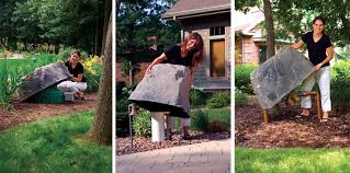 These decorative artificial landscaping rocks or boulders from dekorra products provide a decorative means for covering any unsightly items in your yard, including centrifugal pumps, backflow assemblies, electrical transformers, pump systems, well/septic. Faux Rock Covers Encosures Rockslide Gravel Landscape Products Bonnyville Alberta