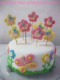 Pin By Nasia Leonti On Cakes Bolos Cake Birthday Cake Girls Baby Birthday Cakes