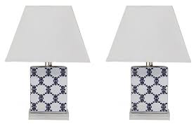 S 2 Longevity Table Lamps Blue White Lamp White Table Lamp Gold Table Lamp